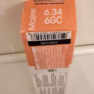 Brand New in Box L'Oreal Majirel Hair Color Creme 6/6G